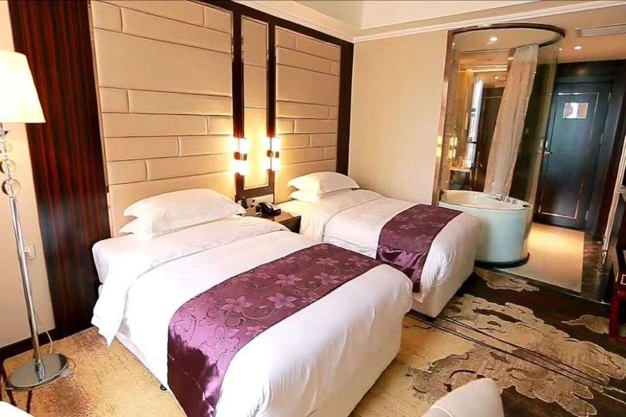 Xingzhou International Hotel 漢中市 エクステリア 写真